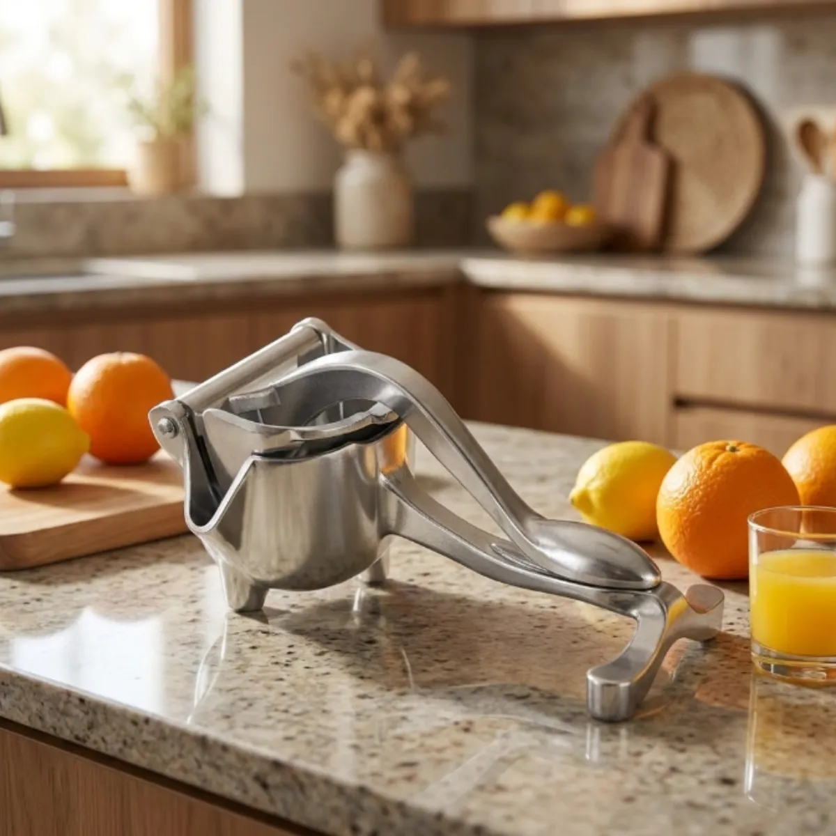 450ml Citrus Squeezer with Juice Container - Image 2