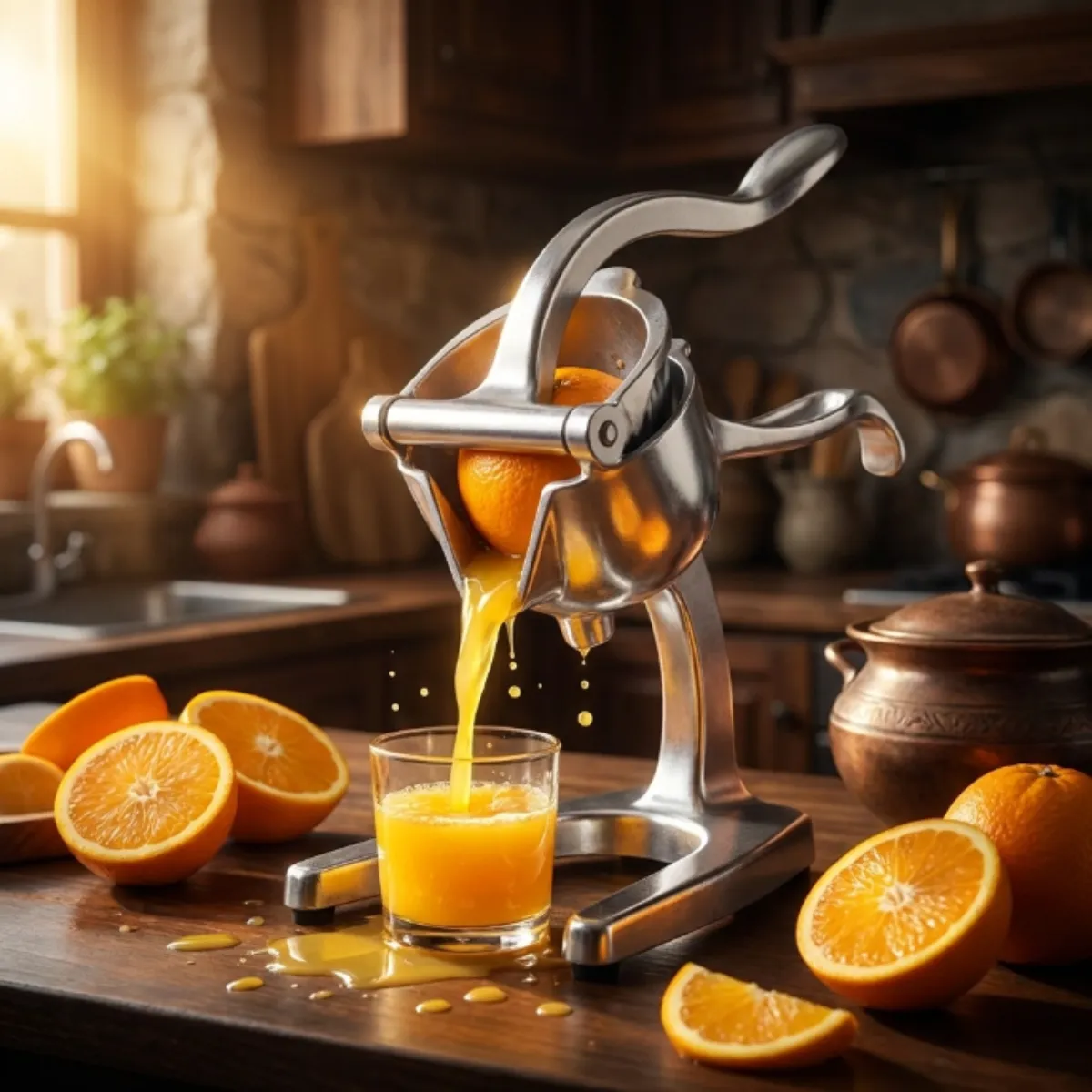 450ml Citrus Squeezer with Juice Container