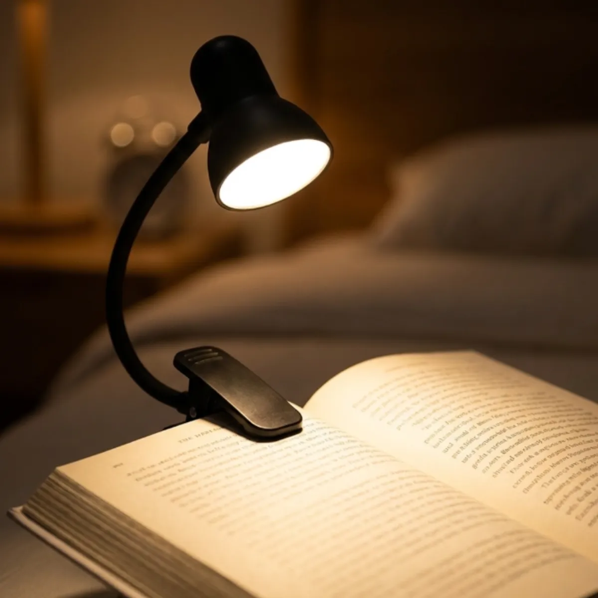 Mini Clip-On LED Book Light – Portable Reading Lamp