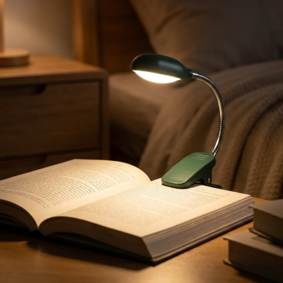 Mini Clip-On LED Book Light – Portable Reading Lamp - Image 2
