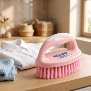 Mouse-Shaped Clothes Washing & Scrubbing Brush with Handle